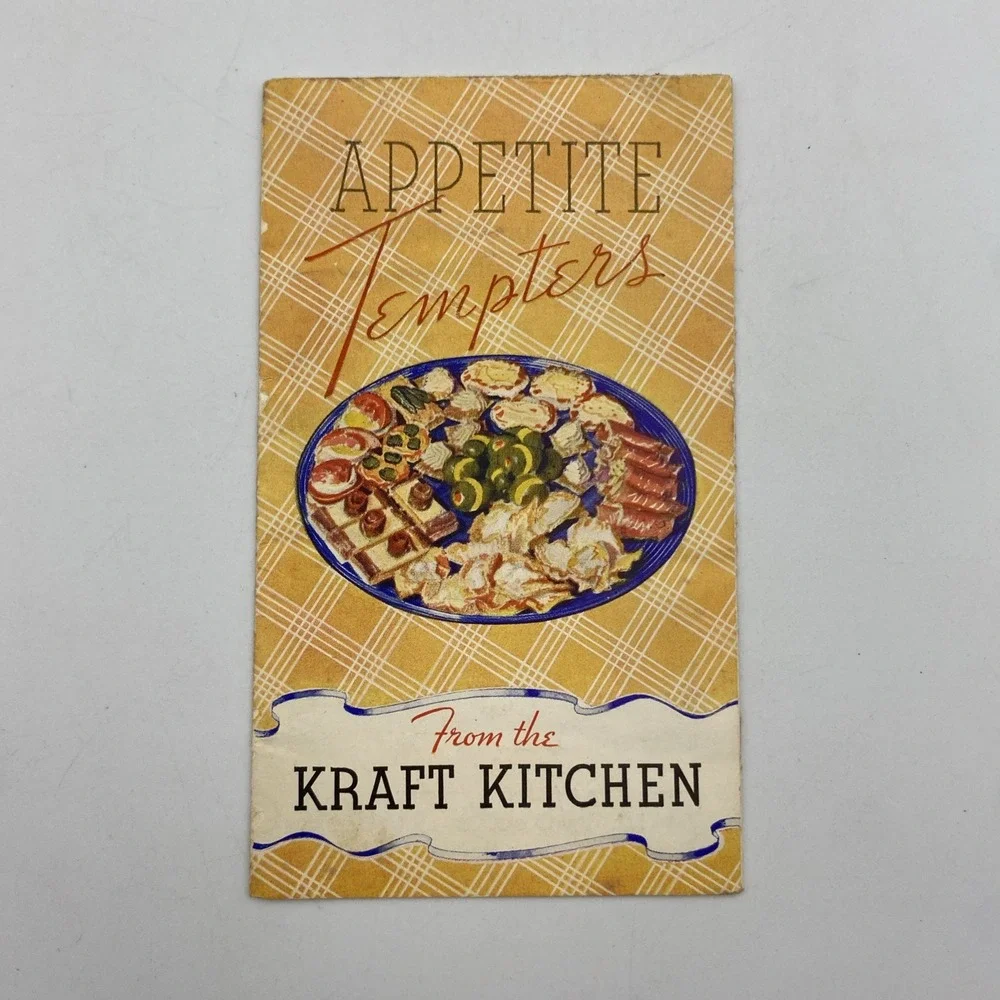 1940s Appetite Tempters from the Kraft‎ Kitchen Recipe Pamphlet Kraft-Phenix